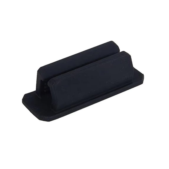 Magnetic Dry Erase Marker Clips for Whiteboard, Easy to Use Black and Clear Plastic Pen Holders for Office or Classroom Black 2"