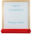 Dry Erase Wall Easel w/Tray, Mount On Wall, Whiteboard