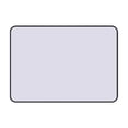 thumbnail image 1 of Magnetic Dry Erase Whiteboard Double-Sided Office Message Board with Soft Edges Portable Design for Home Classroom Use (Black), 1 of 6