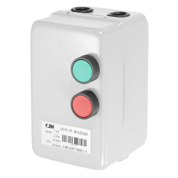 Magnetic Electric Motor Starter, 380V 2.2KW 3HP, 3 Phase Magnetic Switch Motor Starter for Air Compressor