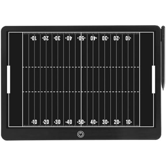 Magnetic Electronic Football Coaching Boards 16 inch LCD Football Coaching Board, Portable Erasable Pro Strategy Board for Training Teaching Competition Command,Tactical Drawing Tablet Coach Gifts