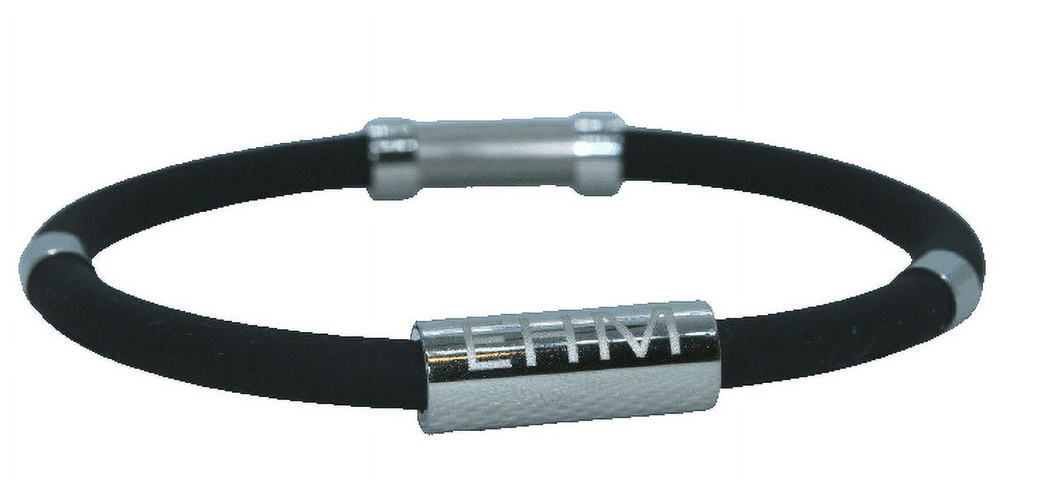 Magnetic Energy Bracelet - Negative Ion Balance Power (Black
