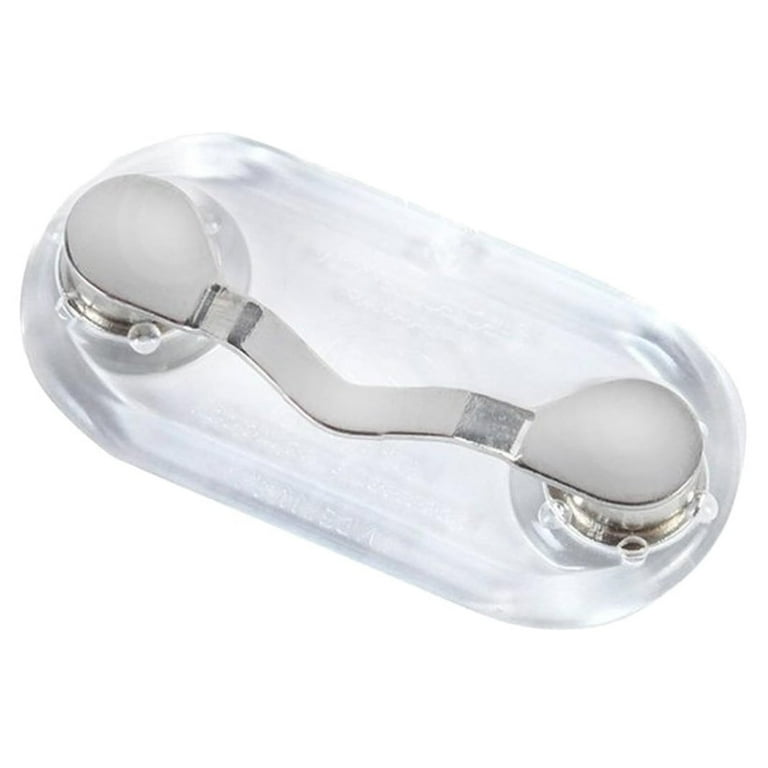 Readerest Stainless Steel Magnetic Eyeglass Holder, ID Badge
