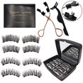 thumbnail image 1 of Magnetic False Eyelash Kit, Glue-Free, Thick & Curly, Dramatic Magnetic Lashes, 1 of 9