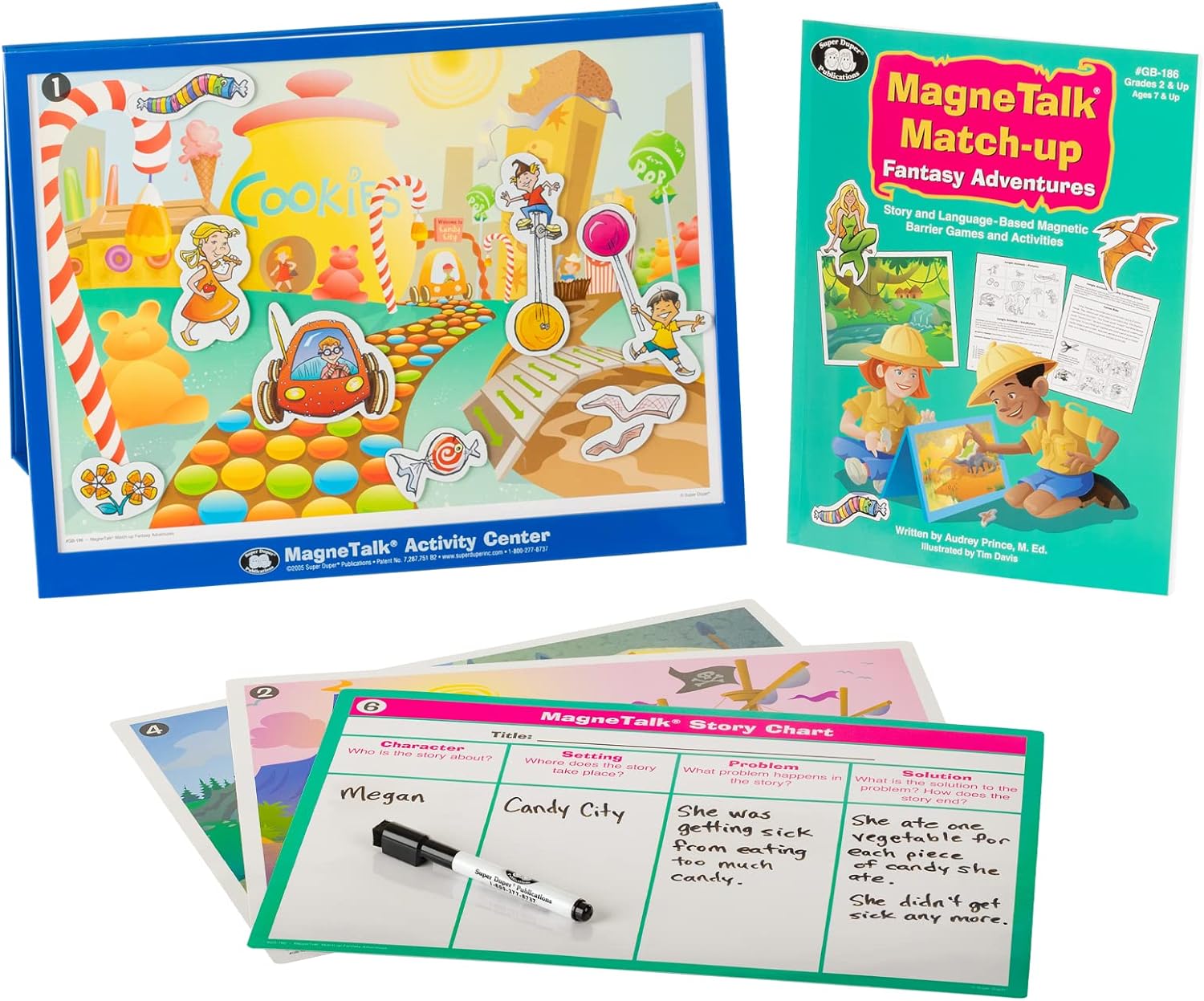 Fantasy Adventure Stories Up Barrier Game Educational