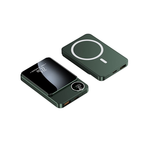 Magnetic Fast Wireless Charging Pad, Portable Wireless Charger Stand, Compact Charger for Headphones Tablets Laptops Smart Watches, High-Efficiency Power Transmission, Slim Charging Station