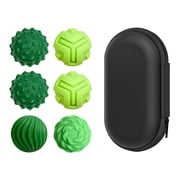 Magnetic Fidget Balls 6 Pack - Soft Silicone Sensory Toys for Teens & Adults - Silent Stress Relief