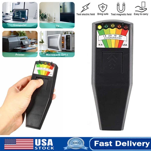 Magnetic Field Detector K2 Emf Meter Kii Ghost Hunting Paranormal Equipment Blk