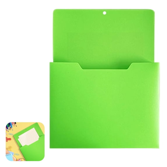 Magnetic File Holder,Magnetic Folders for Whiteboard,Colorful Vertical Large Magnetic File Pocket,12.6x9.4x1.1 Inch Hanging Document Folder,Paper Organizer for Office Supplies,Cabinets,Whiteboard