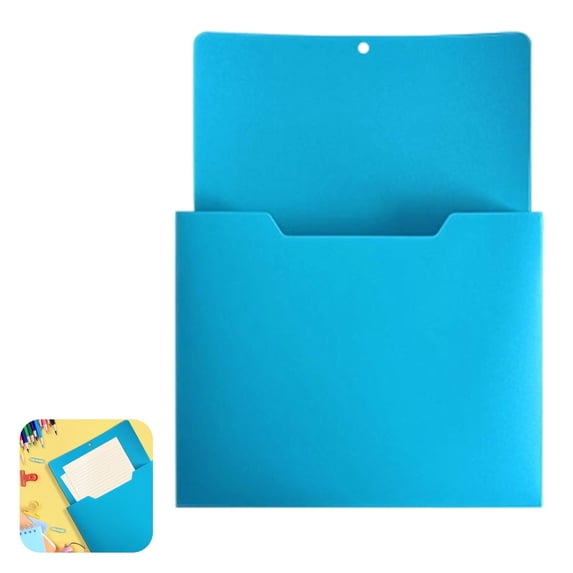 Magnetic File Holder,Magnetic Folders for Whiteboard,Colorful Vertical Large Magnetic File Pocket,12.6x9.4x1.1 Inch Hanging Document Folder,Paper Organizer for Office Supplies,Cabinets,Whiteboard
