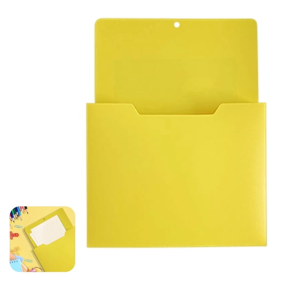 Magnetic File Holder,Magnetic Folders for Whiteboard,Colorful Vertical Large Magnetic File Pocket,12.6x9.4x1.1 Inch Hanging Document Folder,Paper Organizer for Office Supplies,Cabinets,Whiteboard