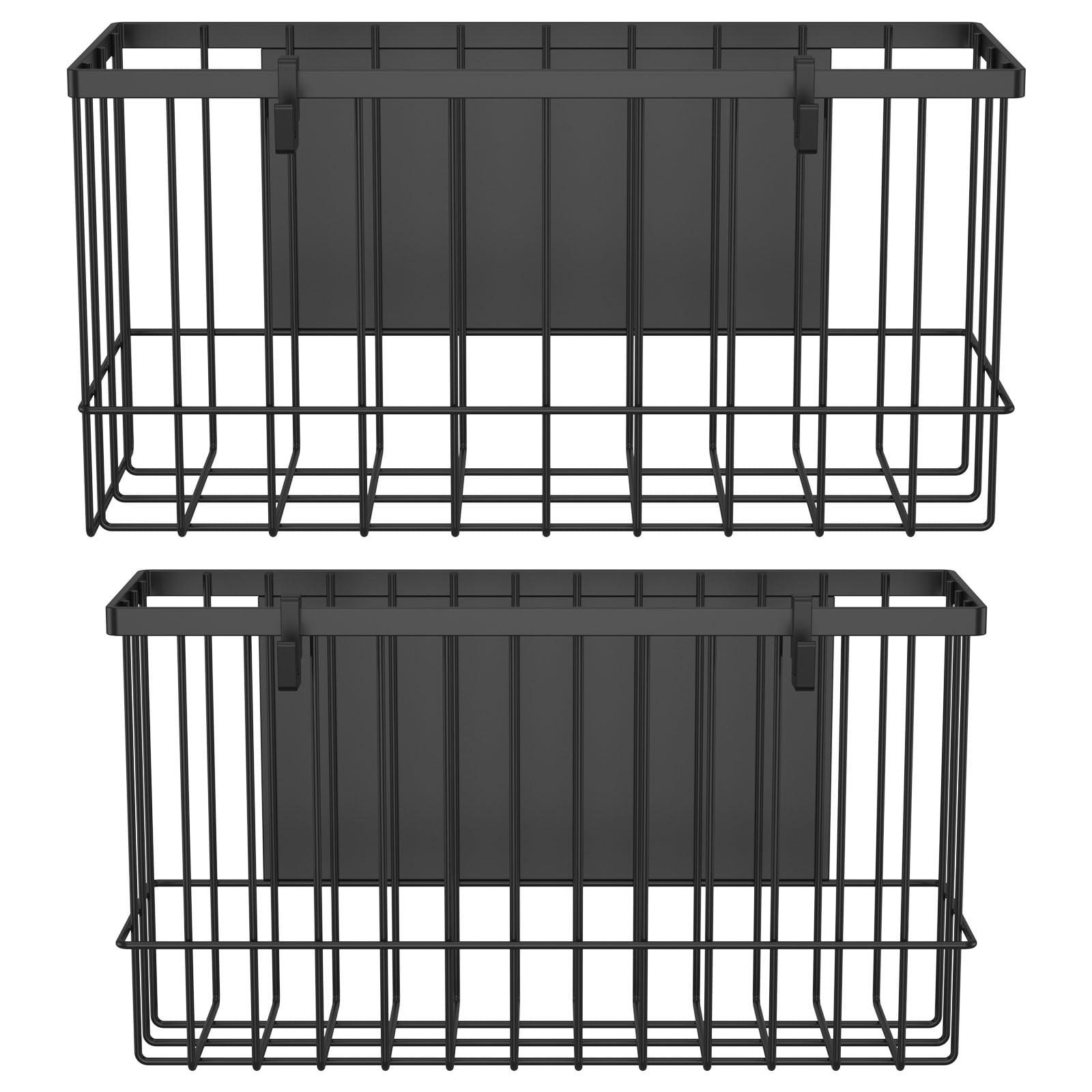 UKQRRTC Magnetic Side Storage Rack For Refrigerator - Open Design, Large Capacity, 1 Pack