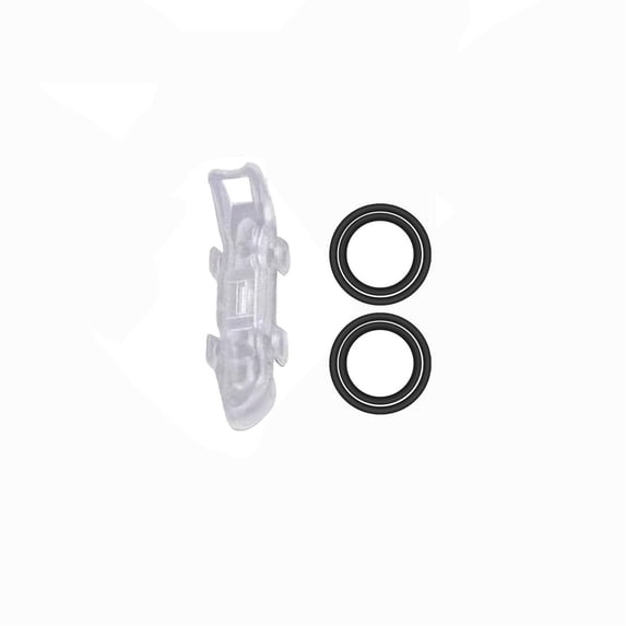 Magnetic Fishing Hook Holder with Rubber Rings for Secure Rod Attachment and Easy Baiting, 2.4 x 3.9 in