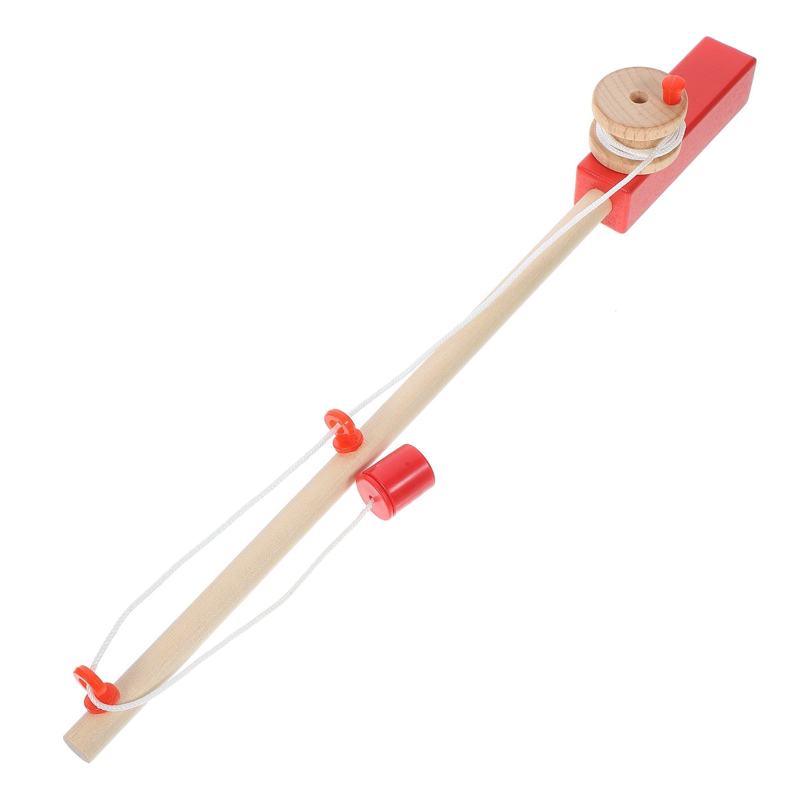 Fishing Pole Toy Fishing Pole Fishing Game Wood Pole