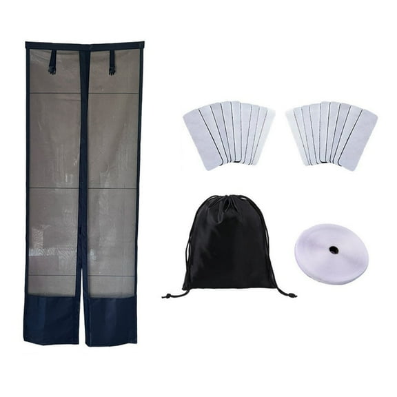 Magnetic Fly Screen for Sliding Doors - 70x200cm net Protection & Easy Install