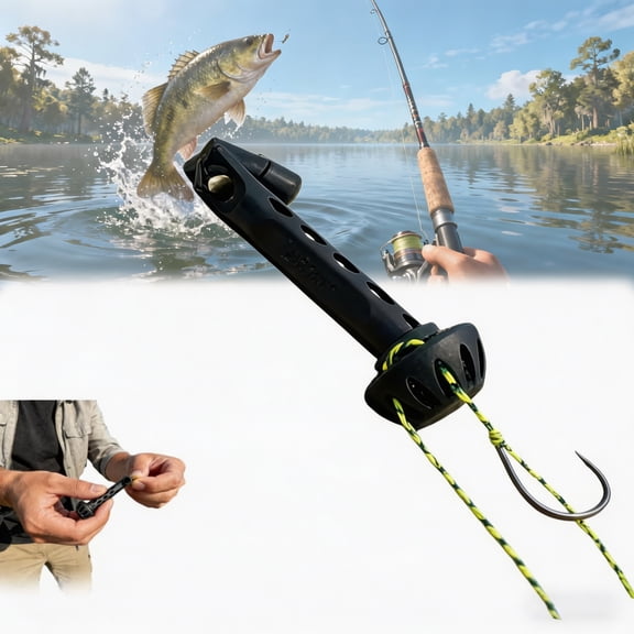 Magnetic Fly Threader – Fly Fishing Hook Threader Tool for Small Flies(1pc)