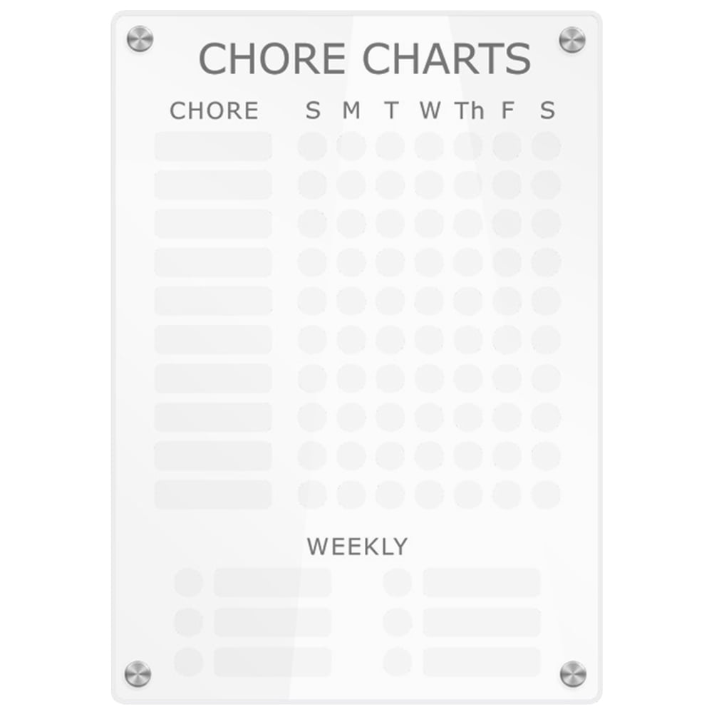Magnetic fridge board daily schedule board magnetic message board for