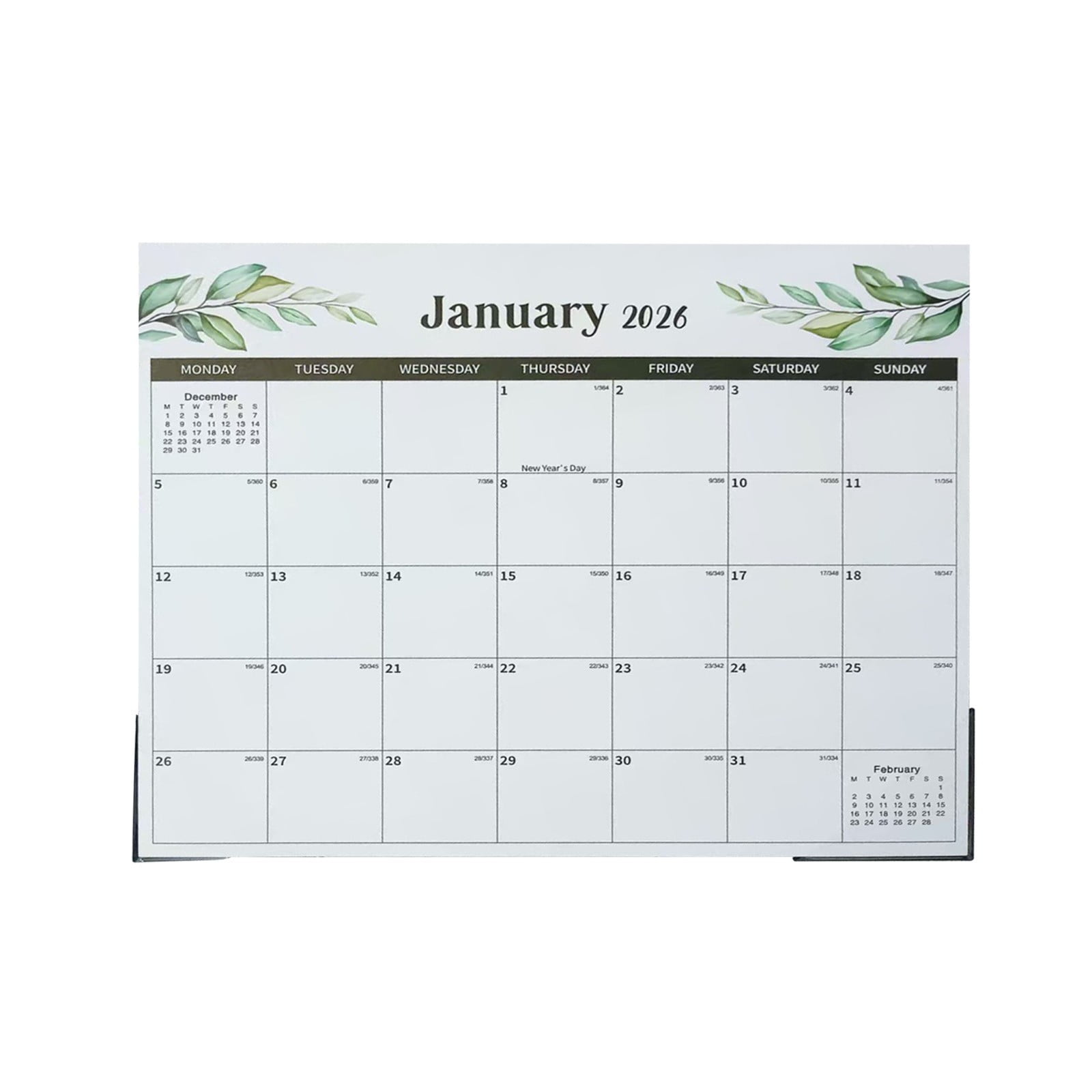 Magnetic Fridge Calendar 2026-2027 for Home and Office Organization, 18 ...