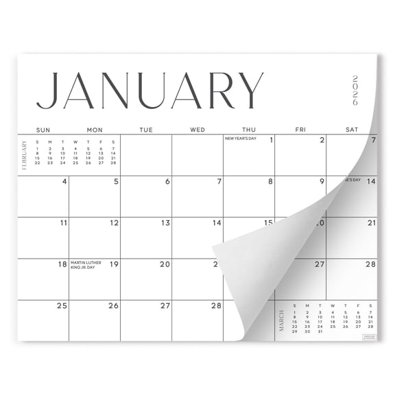 Magnetic Fridge Calendar January 2026 to June 2027, 18 Month Tear Off Refrigeor Planner for Family Eents, Appointments, Meal Planning, Large 8x10 Inch White Magnetic Calendar for Kitchen Organization