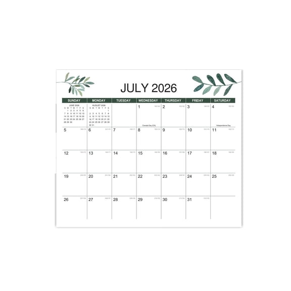 Magnetic Fridge Calendar Jul 2026-Dec 2027, Monthly Planner with Strong Magnets Thick Paper Large Date Blocks, Refrigerator Organizer Reminder Board for Home Kitchen Office Daily Planning