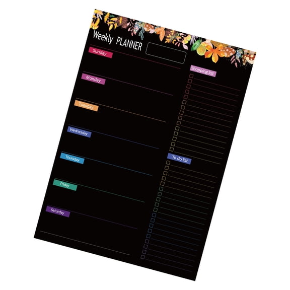 Magnetic Fridge Calendar Whiteboard Fridge Weekly Monthly Planner Calendar