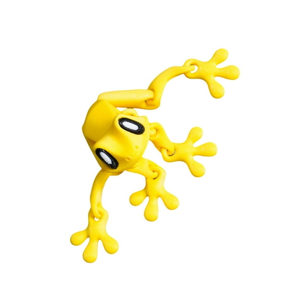 Magnetic Frog Toy, 3D-Printed Articulated Joints, Super Strong Magnetic Refrigerator Car Decoration Educational Toy For Kids