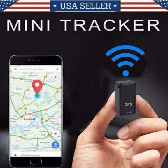 Magnetic GF07 Mini GPS Tracker for Vehicles | Real-Time Location Tracking via GSM/GPRS | Compact Design with Strong Magnet for Car Security & Fleet Management