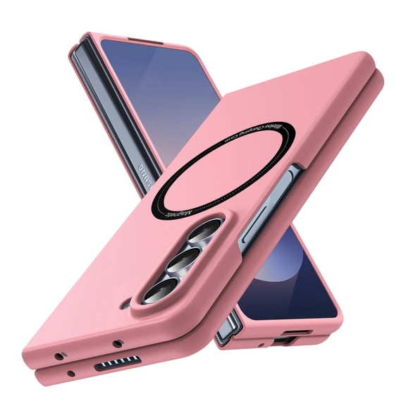 Magnetic Galaxy Z Fold 6 Case – Slim Fit Rugged Shockproof Hard PC Cover, Drop Protection for Samsung Z Fold 6 5G