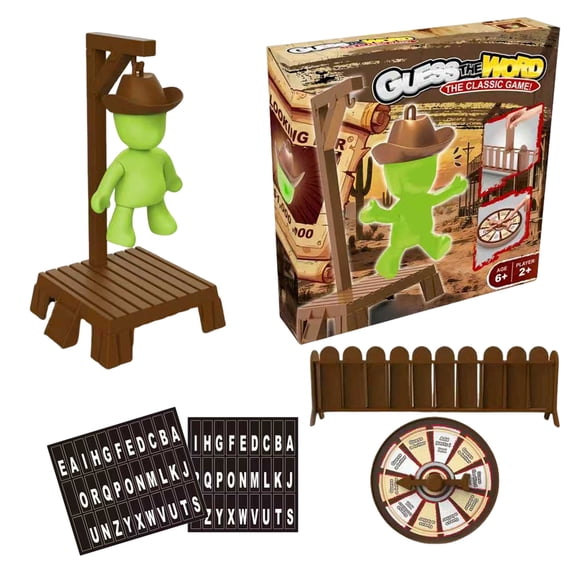 English Word Spelling Game Magnetic Gallows Hangman Game