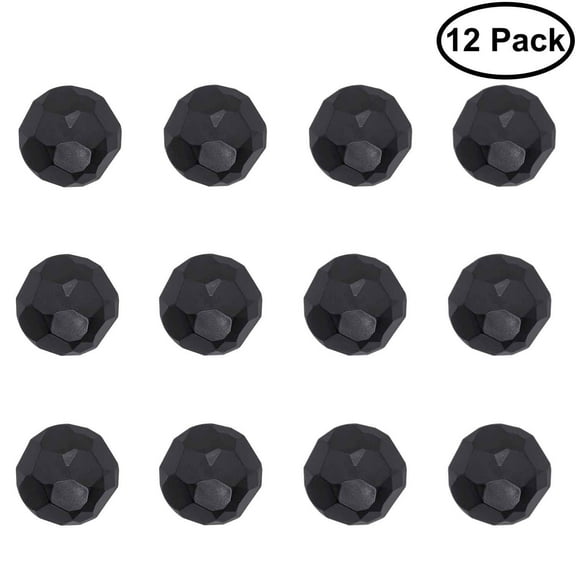 Magnetic Garage Door Clavos | 12 Pack Decorative Faux Bolts Hardware Kit | Black Accessories that gives Beautiful Designs & Install Easy