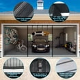 thumbnail image 1 of Entesi Magnetic Mesh Garage Door Screen 16.4x7.5 FT, Breathable Hands Free Installation for Pets, 1 of 6