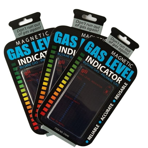 Magnetic Gas Level Indicator - 3 Pack