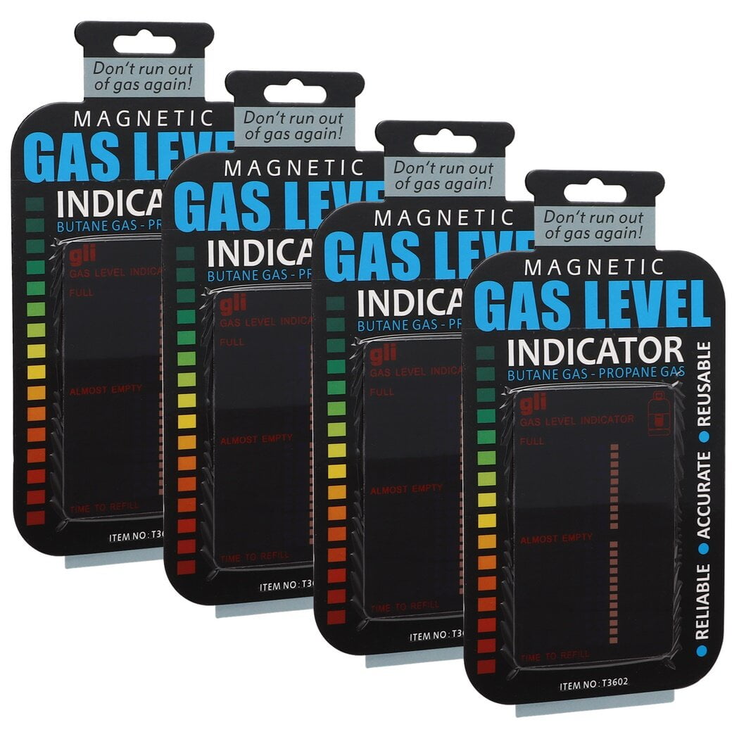 4 PCS Reusable, Accurate, and Cylinder Gauge Propane & Butane