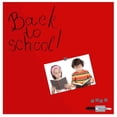 thumbnail image 1 of Magnetic Glass Board Red, 17.72" x 17.72" With 1 Pen & 4 Magnetic Pins, 1 of 1