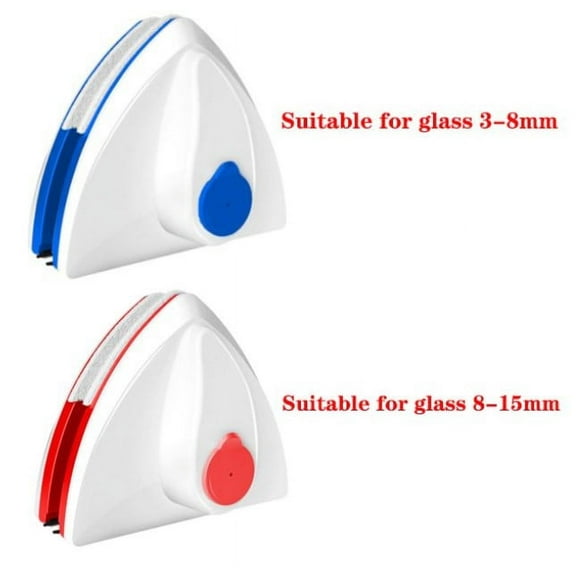 Magnetic Glass Window Cleaner Self Draining Double Layer Cleaning Window Wiper
