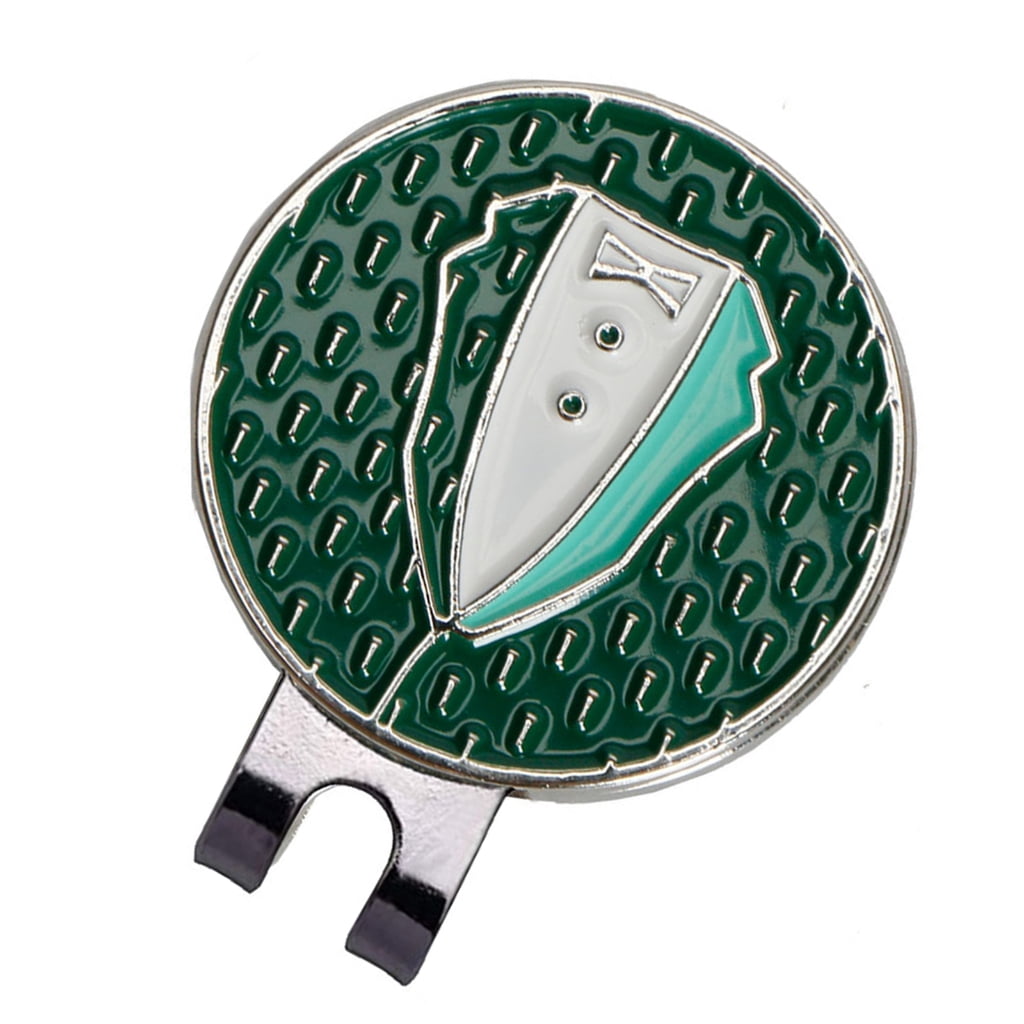 Pattern Marker Clips Magnetic Golfball Marker Hat Clip Suit Clothing Pattern Golfball Marker ...