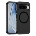 thumbnail image 1 of Magnetic for Google Pixel 9 / 9 Pro Case,Compatible with MagSafe,Military Grade Dropproof Translucent Matte Hard Back Soft Edge Anti-Fingerprint Protective Case for Google Pixel 9 / 9 Pro,Black, 1 of 7