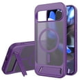 thumbnail image 1 of Magnetic For Google Pixel 9 / 9 Pro Phone Case,With Retractable Kickstand,Military-Grade Drop Protection,Compatible with Mag-Safe,Shockproof Skin Feel Translucent Ultra Slim Phone Case,Darkpurple, 1 of 7