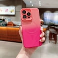 thumbnail image 1 of Magnetic Gradient for iPhone 14 Pro Phone Case, Compatible with MagSafe, Full Camera Lens Protection Silicone Shockproof Matte Slim Case Cover for iPhone 14 Pro 6.1 inch, Pink+Rose, 1 of 10