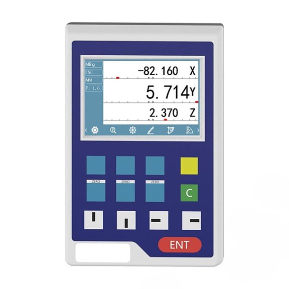 Magnetic Grating Ruler Encoder Small Lathe Display Encoder DRO Signal Optical Linear Scale Balance Milling Machine ,Easy to Operate