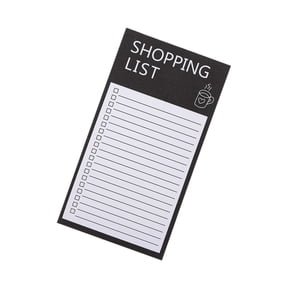 Magnetic Grocery List Notepad, Cute Refrigerator Memo Pad with Detachable Pages, Thick Paper Checklist for Shopping, Meal Planning, Daily Schedule, Kitchen Organization