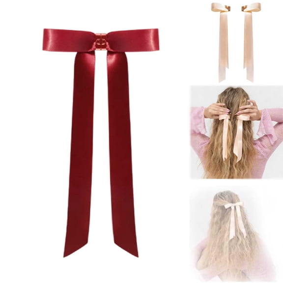 Magnetic Hair Clip – Smart Strong Hold No-Slip Styling Clips With Seamless 2-In-1 Design, No-Crease Sectioning For Easy Everyday Hairstyles, Gentle & Suitable For All Hair Types (1pcs Red)