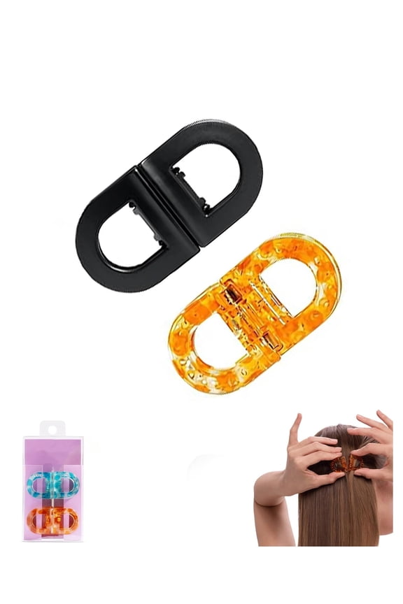 Magnetic Hair Clips  Strong Hold Magnetic Styling Clips, No-Crease Sectioning Clips for Salon, Home & Everyday Hairstyling,Intuitive, Strong Hold, No Slip (2Set)(G)