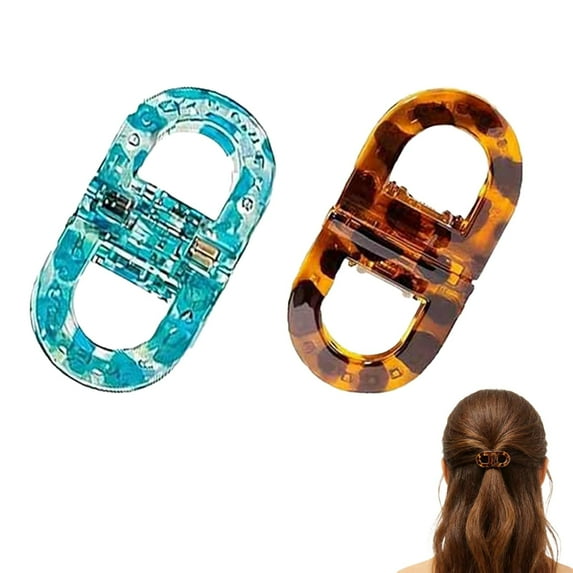 Magnetic Hair Clips – Strong Hold No-Slip Magnetic Hair Styling Clips, Seamless 2-in-1 Design for Easy Everyday Hairstyles, Gentle on All Hair Types Strong Hold