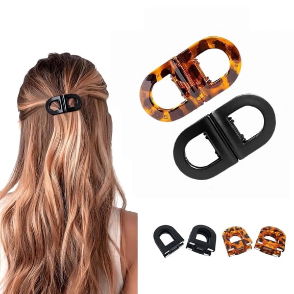Magnetic Hair Clips for Women, Flat Clips for Hair, Magnet Hair Clips Strong Hold No Slip, No Crease Sectioning Clip for Thin and Thick Hair, Everyday Styling