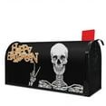 thumbnail image 1 of Magnetic Halloween Mailbox Cover - Skull Decor Wrap for Outdoor Post Box,21"x18" Standard Size,Waterproof Farmhouse Yard Decor,Gothic Welcome Home Decor, 1 of 5