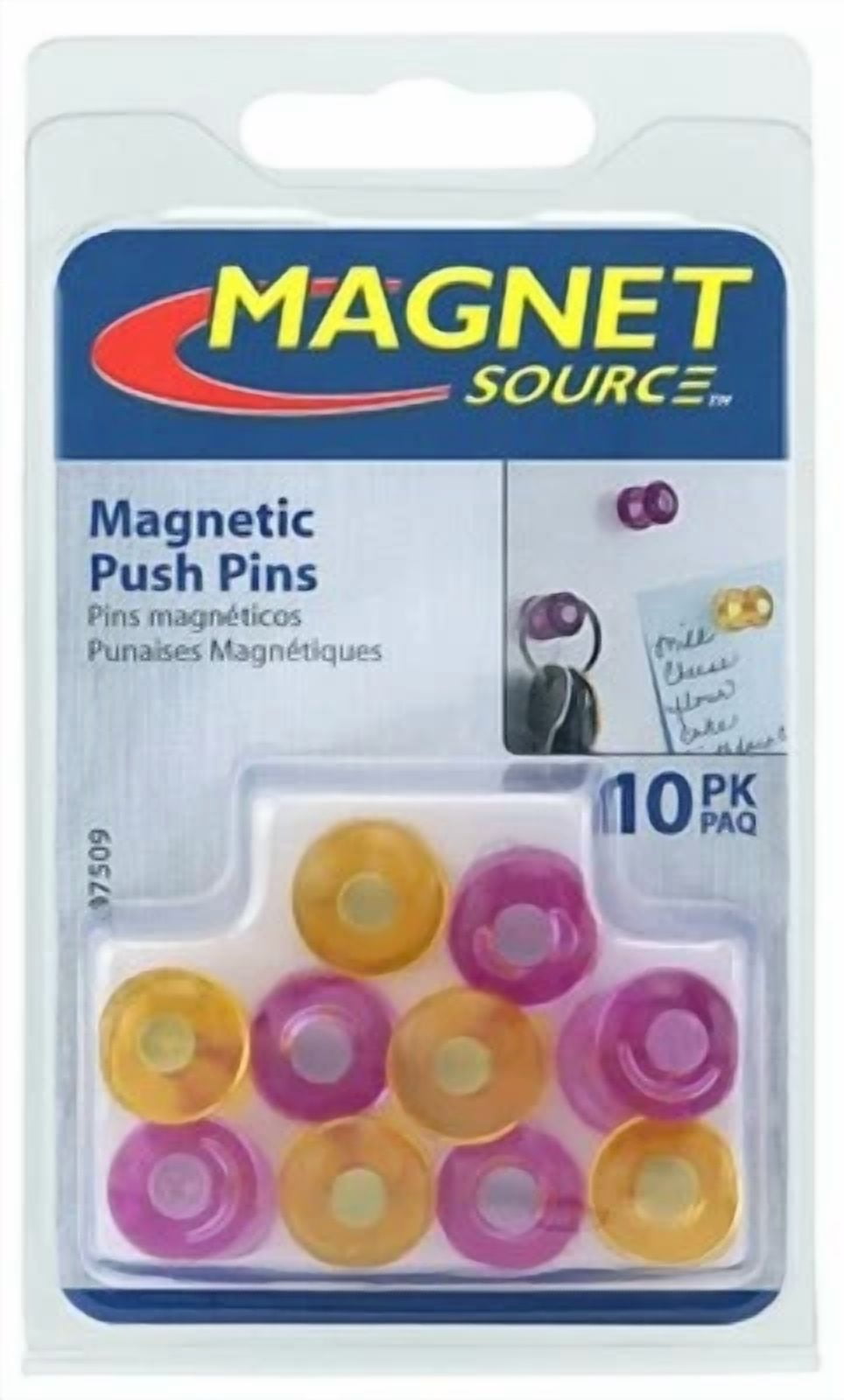 Magnetic Hangers, Round, 10-Pk. -07509