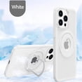 thumbnail image 1 of for Magnetic Heat Dissipatio case for iPhone 13 Pro, Compatible with MagSafe, Cooling Drop Protection, Adjustable Kickstand case, Ice Armour Cool Matte Material Phone Case,White, 1 of 6