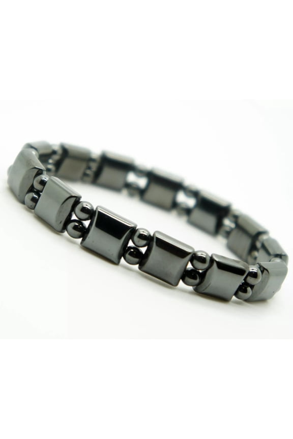 Strong Hematite Bracelet Pain Relief Energy Powerfull Elastic G4