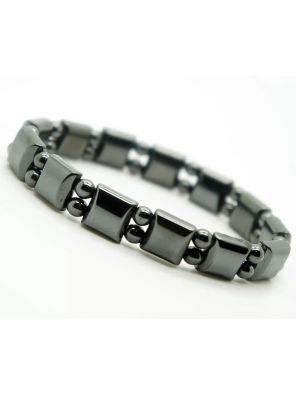 Strong Hematite Bracelet Pain Relief Energy Powerfull Elastic G4